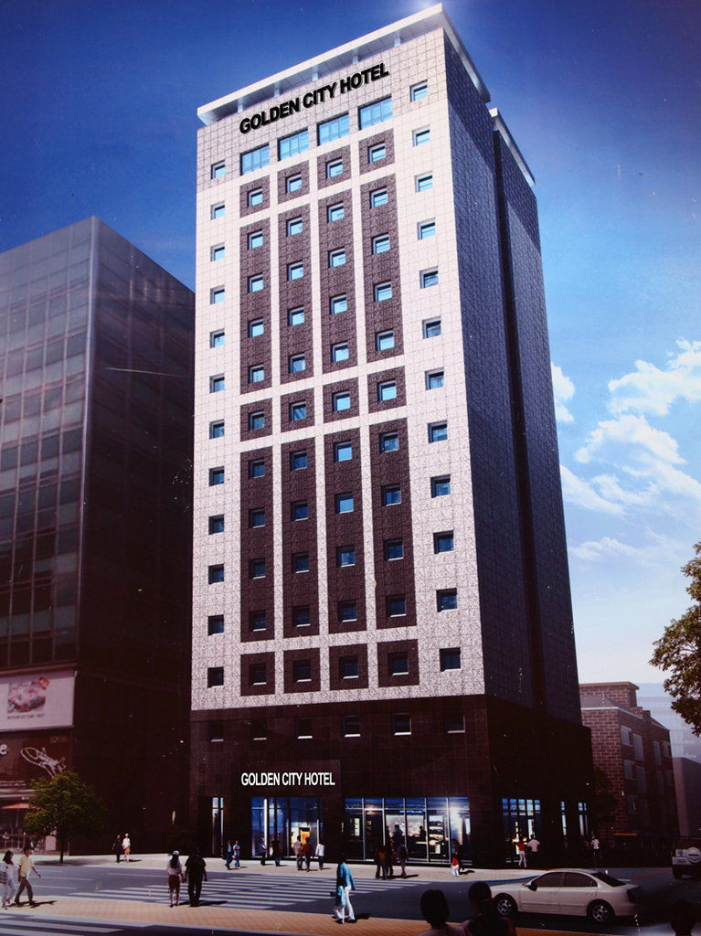 Golden City Hotel Dongdaemun Seoul Exterior foto